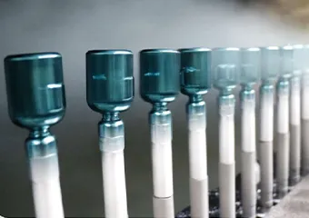 Perfume bottle sample production