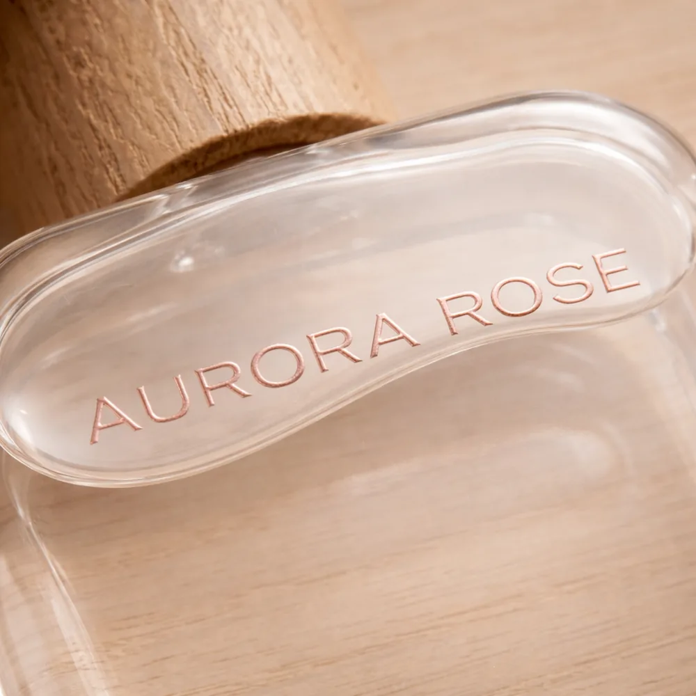 Perfume bottle screen printing decoration