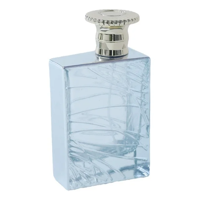 Vintage Thick-Base Square Glass Perfume Bottle product image